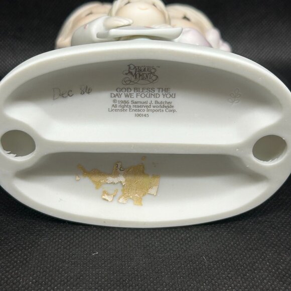 Precious Moments "God Bless The Day We Found You" figurine - Picture 3 of 3